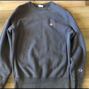 Champion Gray Reverse Weave Sweater